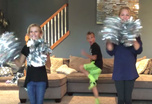 Two Sisters Get Ready To Perform Routine, Unaware Their Kid Brother Is Only A Moment Away From Stealing The Show - picture 3