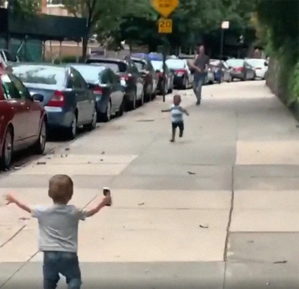 Two Toddler best friends hug one another like they haven’t seen each other in years – but it's only been 2 days - picture 2