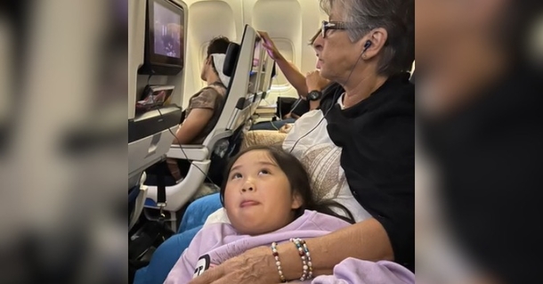 Unbelievable: Sweet Grandma Makes Impromptu Decision to "Adopt" 5-Year-Old Stranger on Long-Haul Flight! - picture 2