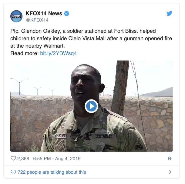 US Soldier Saves The Lives Of Many Children During El Paso Shooting - Let's Show Him The Proper Honor He Deserves! - picture 3