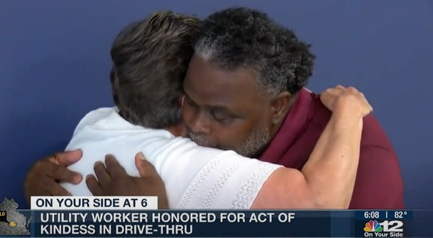 Utility Worker With A Heart Of Gold Receives High Honor For Act of Kindness At Burger King Drive-Thru - picture 2