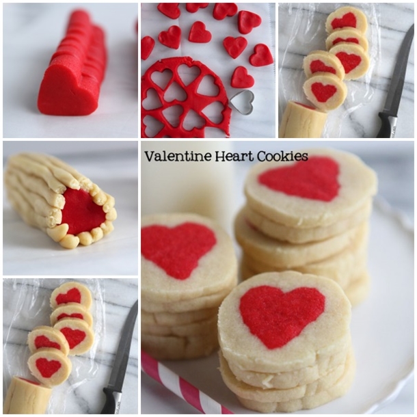 Valentines Heart Cookies Recipe Tutorial