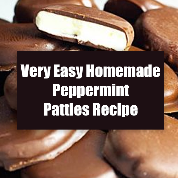 Very Easy Homemade Peppermint Patties Recipe