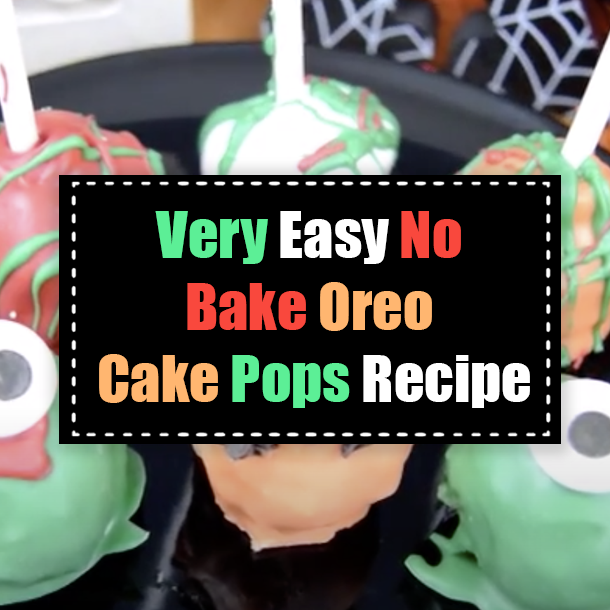 Very Easy No Bake Oreo Cake Pops Recipe