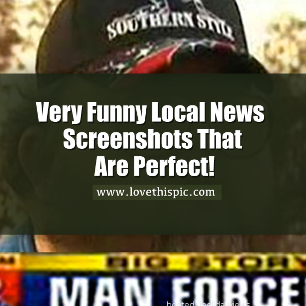 Very Funny Local News Screenshots That Are Perfect!
