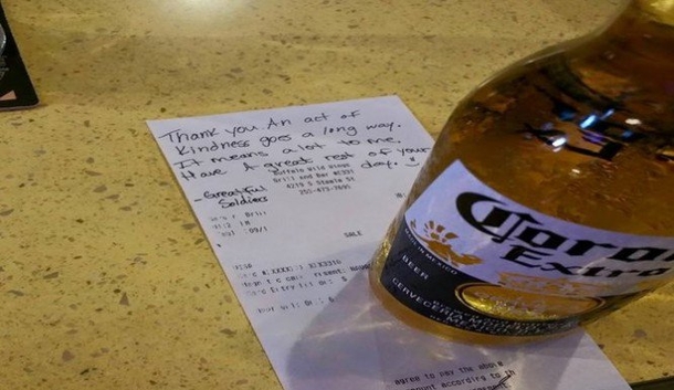 Vet SHOCKED At What Happened After Buffalo Wild Wings Denies Beer For Dead Soldier - picture 3