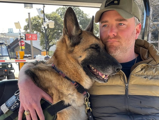 Veteran’s loyal service dog gets a Major send-off on her final flight home, rest in peace - picture 3
