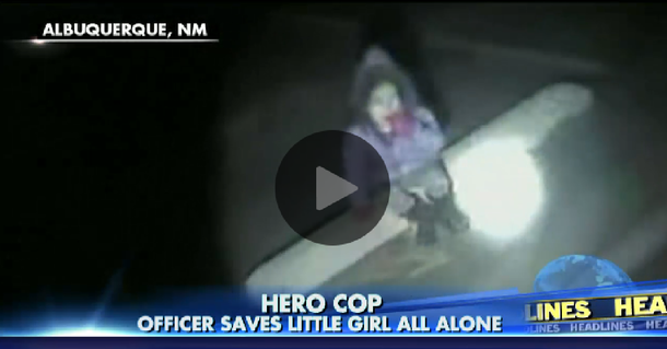 VIDEO: Cop Finds Toddler Alone in Parking Lot, Then Realizes Sick Thing That Just Happened - picture 2