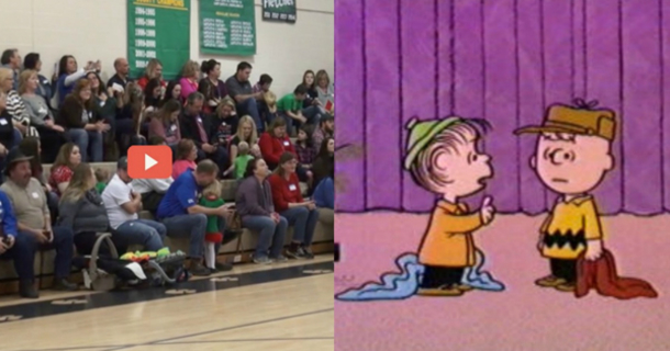 VIDEO: Parents Stage “Flash Mob” to Defy School That Banned Bible From Charlie Brown Christmas Play - picture 2