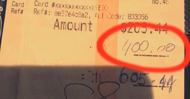 Waitress Is Stunned When Strangers Leave Her A Massive Tip. Then They Return The Next Day And Tell Her The Shocking Reason Why - picture 2