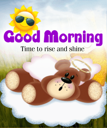 Wake Up Blessed! Here's 10 Good Morning Gifs That You Will Love! - picture 10