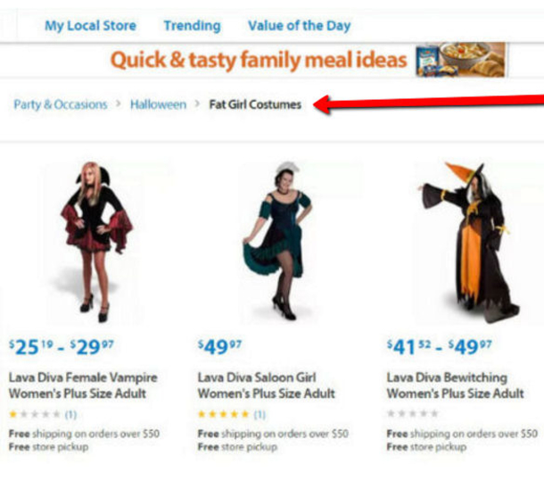 Walmart In Seriously Hot Water Over ‘Offensive’ Section On Their Website - picture 3