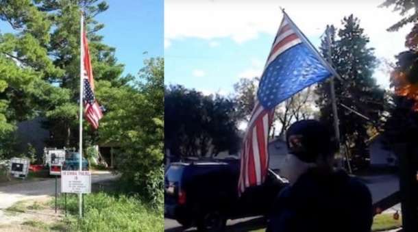 War Veteran Arrested After Complaints About What He Put In His Own Yard - picture 3