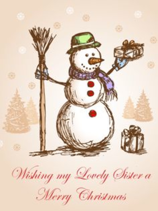 Warm Wishes for Her: 10 Merry Christmas Quotes In 2023 To Share With Your Sister - picture 3