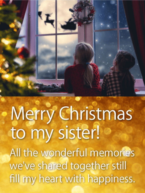 Warm Wishes for Her: 10 Merry Christmas Quotes In 2023 To Share With Your Sister - picture 5