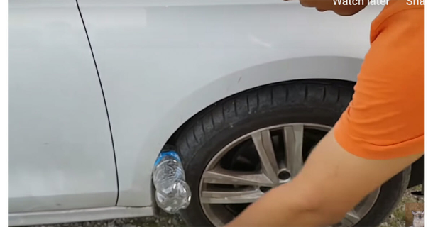 Warning Concerning Terrifying New Trick: If You Spot A Plastic Bottle Stuck On Your Tire, You’re In Danger - picture 2