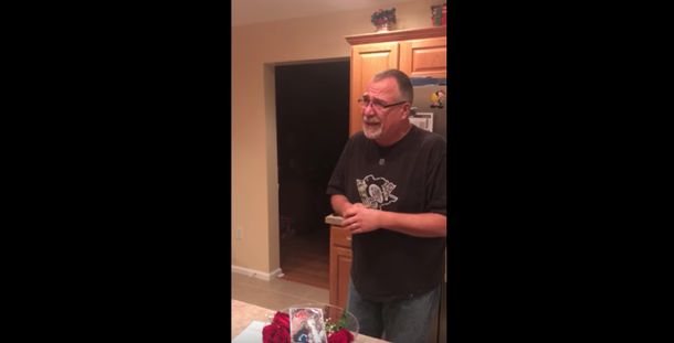 Watch This Husband Burst Into Tears When His Wife Surprises Him With The Ultimate Christmas Gift - picture 3