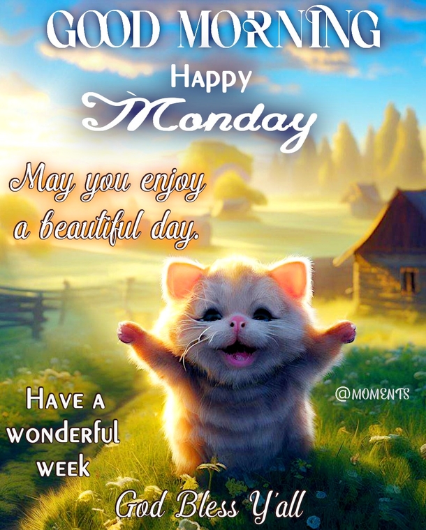 Welcome To The New Week: 10 Happy Monday Quote Pictures That Are Beautiful! - picture 6