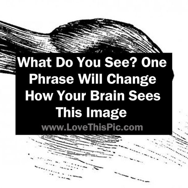 What Do You See? One Phrase Will Change How Your Brain Sees This Image