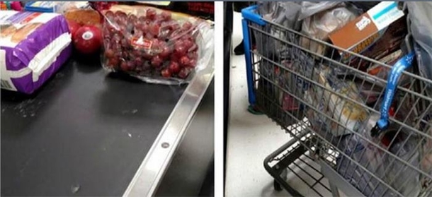 When He Noticed The Difference Between These Two Shopping Carts He Had To Take A Picture, Now It’s Going Viral! - picture 2