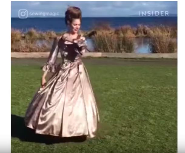 When I Heard Of This Dress She Created, I Was Intrigued, When She Spins Around, I Gasped - picture 3