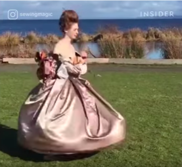 When I Heard Of This Dress She Created, I Was Intrigued, When She Spins Around, I Gasped - picture 4