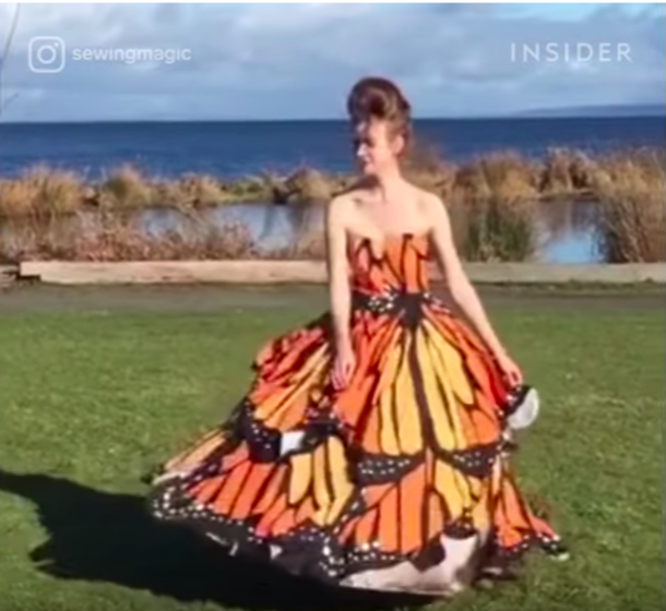When I Heard Of This Dress She Created, I Was Intrigued, When She Spins Around, I Gasped - picture 6