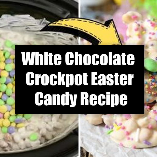 White Chocolate Crockpot Easter Candy Recipe