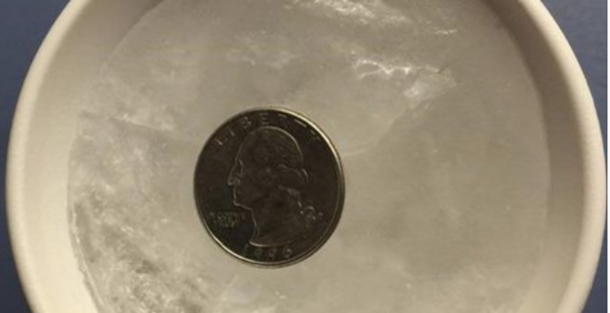 Why you should always put a quarter on a frozen cup of water before a Hurricane or Storm - picture 2