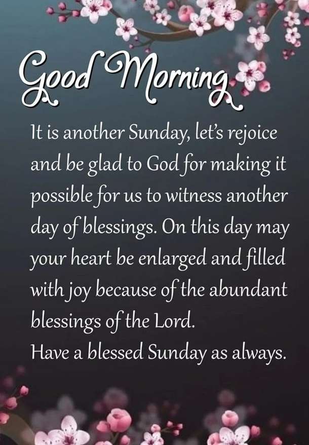 Wishing You a Blessed Sunday: 10 Inspirational Good Morning Messages - picture 2