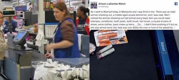 Woman Prepares To Pay For Walmart Goods, Then Man Behind Her In Line Asks Surprising Question - picture 2