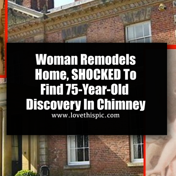Woman Remodels Home, SHOCKED To Find 75-Year-Old Letter To Father Christmas In Her Chimney