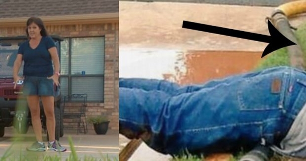 Woman Runs Out Screaming When She Sees What Worker Is Doing In Front Yard - picture 2