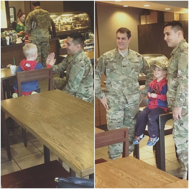 Woman Speaks Out After Spotting What Two Soldiers Did To Their Uniforms - picture 3