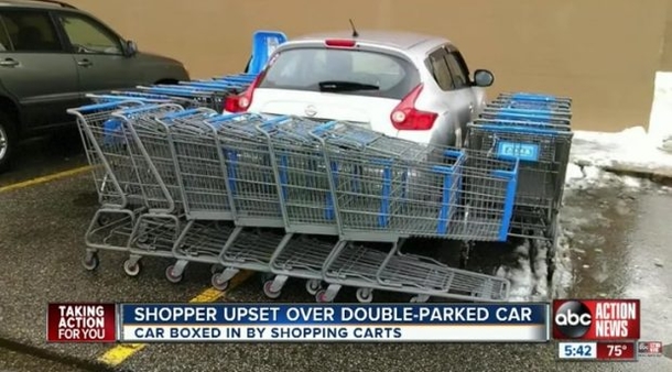 Woman Steals Two Parking Spots - HUGE Mistake With What She Returned To - picture 3