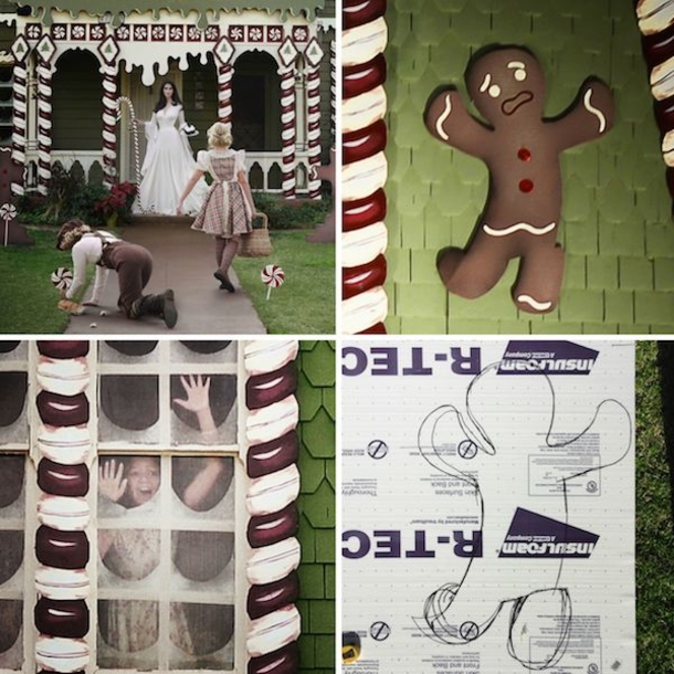 Woman Transforms Her Parent’s Home Into Giant Gingerbread House For Christmas - picture 4