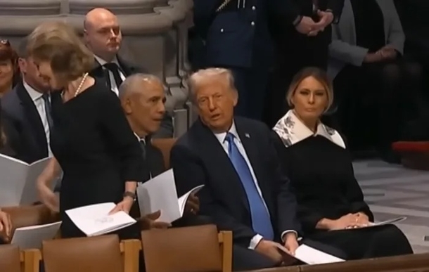 You Won't Believe What Trump Said To Obama At Former President Carter's Funeral - picture 2