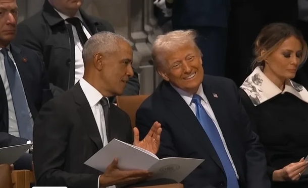 You Won't Believe What Trump Said To Obama At Former President Carter's Funeral - picture 5