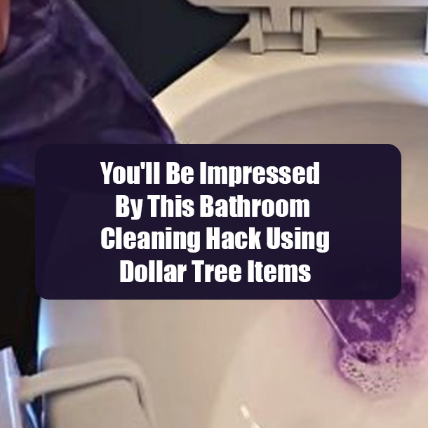 You'll Be Impressed By This Bathroom Cleaning Hack Using Dollar Tree Items