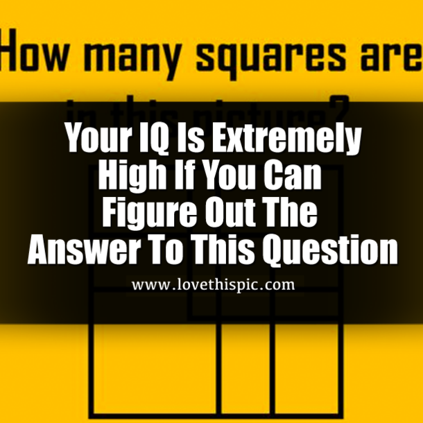 Your IQ Is Higher Than Most People If You Can Figure Out The Answer To This Question