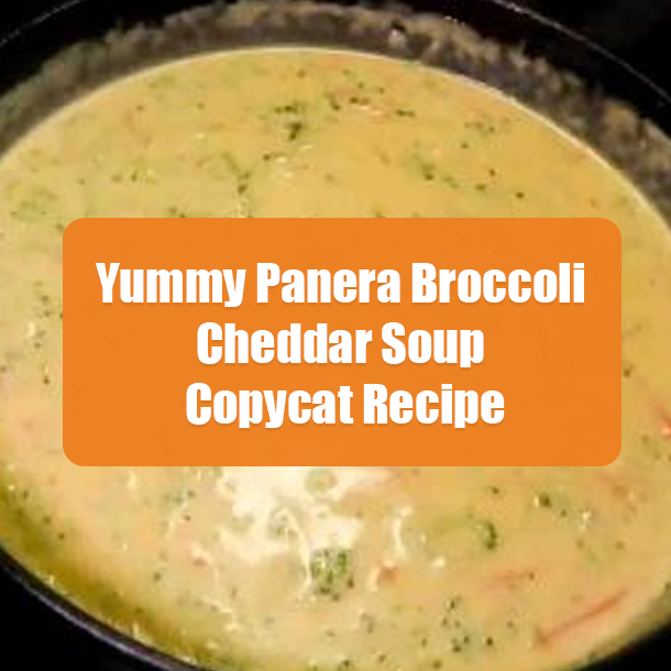 Yummy Panera Broccoli Cheddar Soup Copycat Recipe