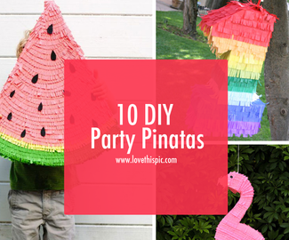 10 DIY Party Pinatas