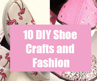 10 DIY Shoe Crafts and Fashion