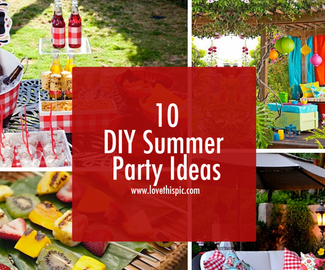 10 DIY Summer Party Ideas