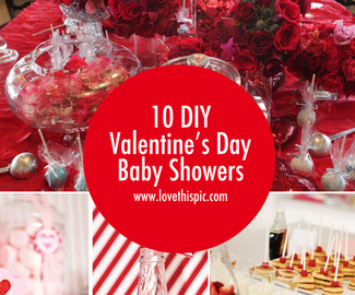 10 DIY Valentines Day Baby Showers