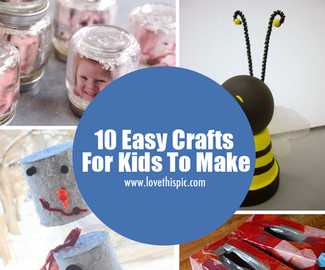 10 Easy Crafts For Kids To Make