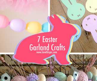 7 Easter Garland Crafts