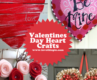 Valentines Day Heart Crafts