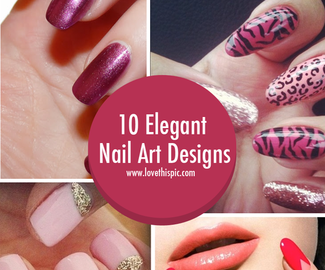 10 Elegant Nail Art Designs