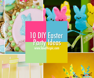 10 DIY Easter Party Ideas
